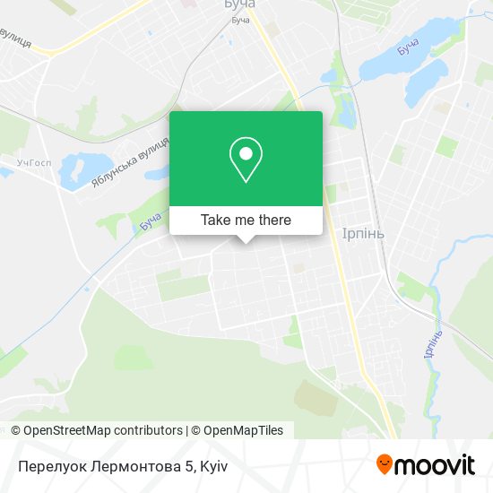 Перелуок Лермонтова 5 map