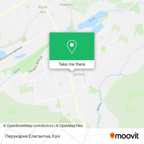 Карта Перукарня Елегантна