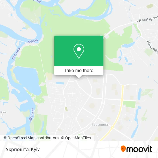 Карта Укрпошта