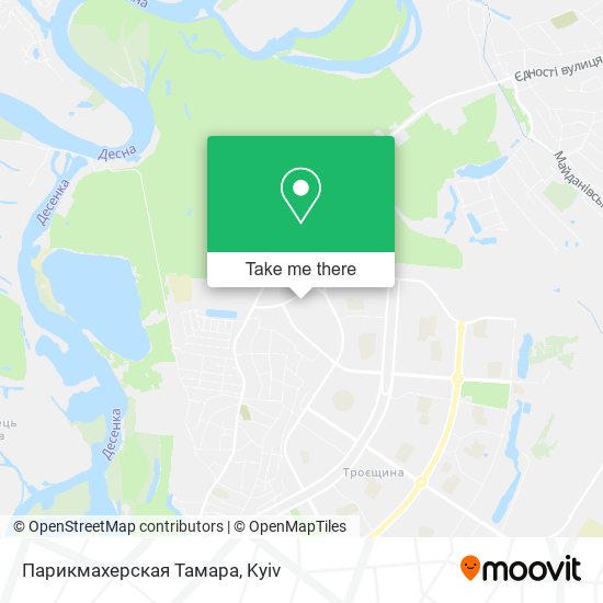 Парикмахерская Тамара map