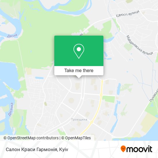 Салон Краси Гармонія map