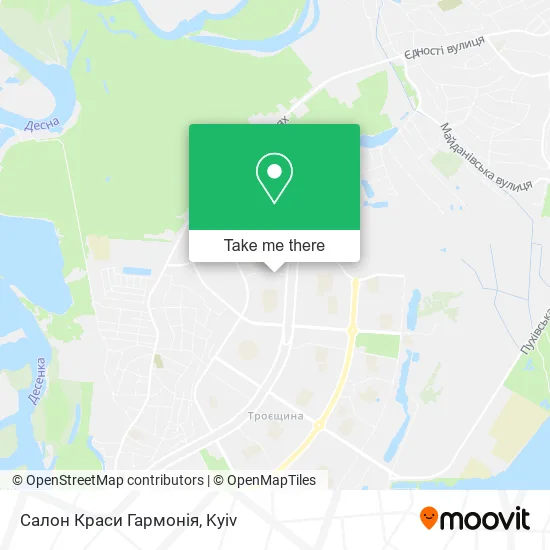 Салон Краси Гармонія map