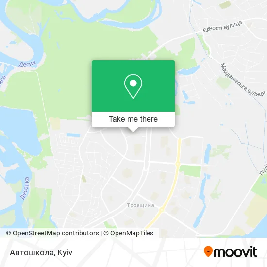 Карта Автошкола