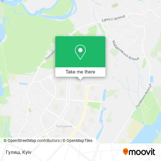 Карта Гуляш