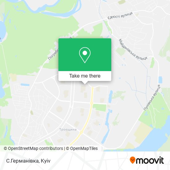 Карта С.Германівка