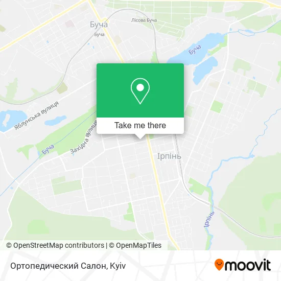 Карта Ортопедический Салон