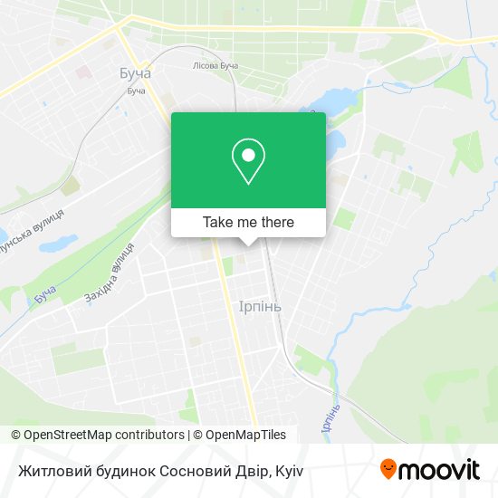 Житловий будинок Сосновий Двір map