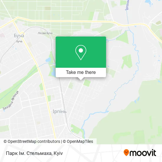 Карта Парк Ім. Стельмаха
