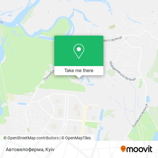 Карта Автовелоферма