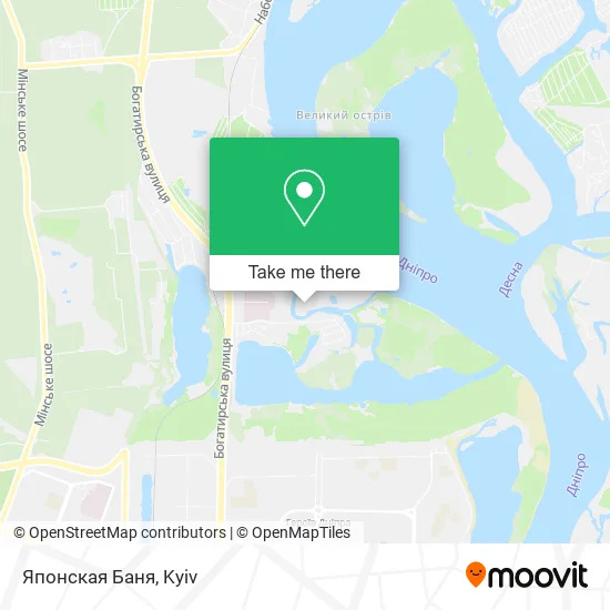 Японская Баня map