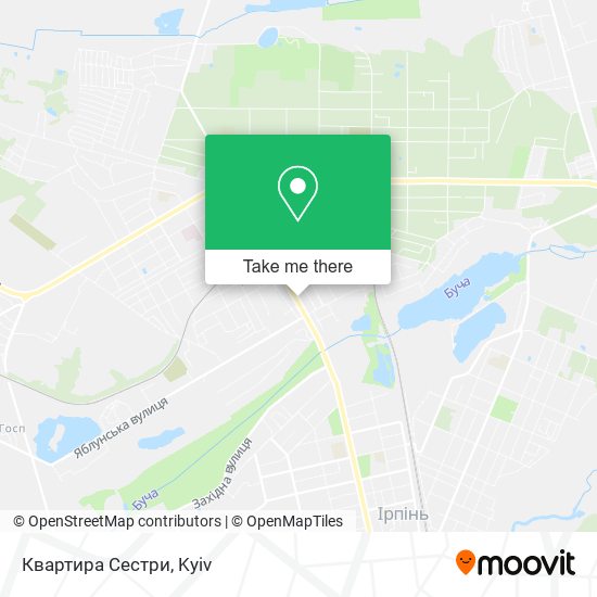Карта Квартира Сестри