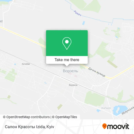 Салон Красоты Izida map