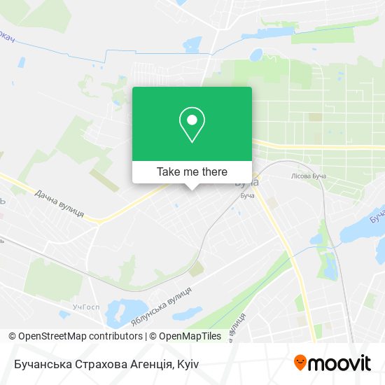 Карта Бучанська Страхова Агенція