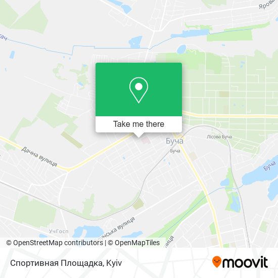 Спортивная Площадка map