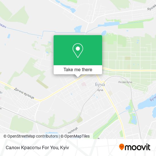 Салон Красоты For You map