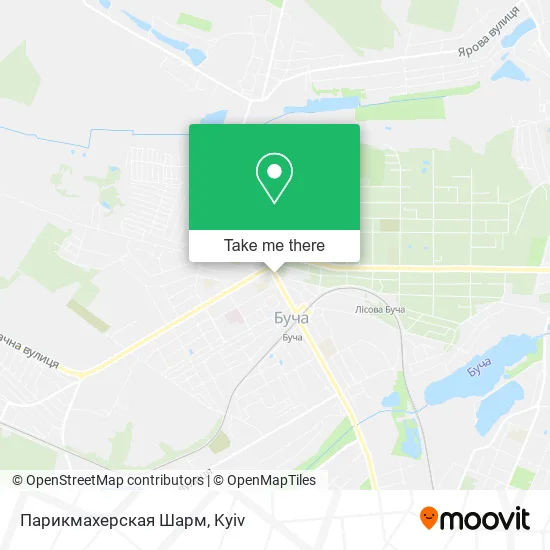 Карта Парикмахерская Шарм