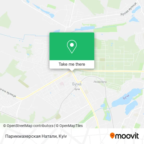 Парикмахерская Натали map