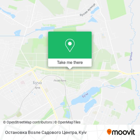 Остановка Возле Садового Центра map