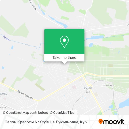 Салон Красоты Nr-Style На Лукъяновке map