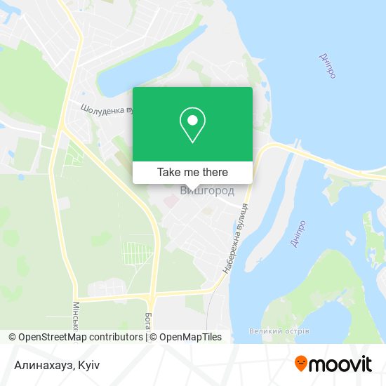 Карта Алинахауз
