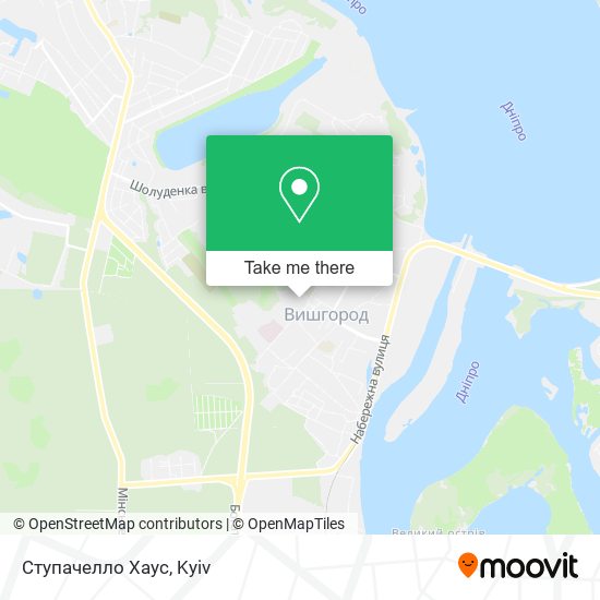Карта Ступачелло Хаус