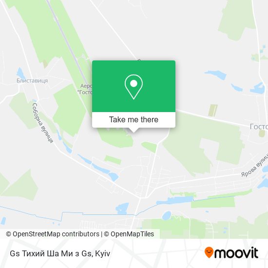 Gs Тихий Ша Ми з Gs map
