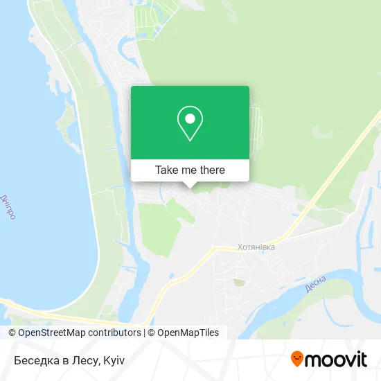 Карта Беседка в Лесу