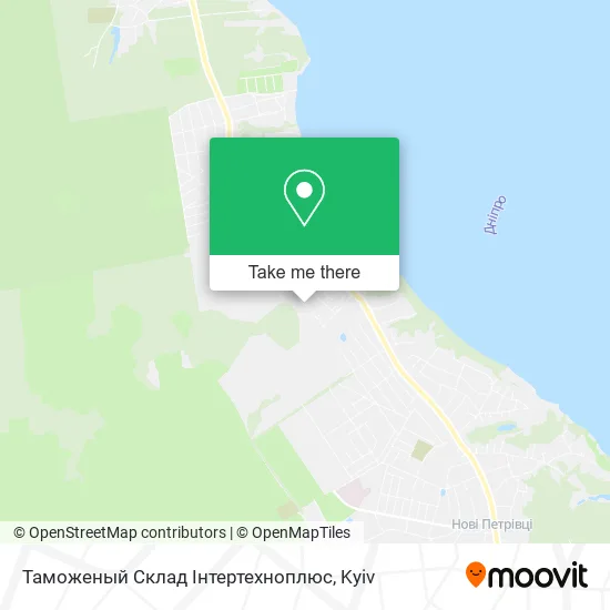 Таможеный Склад Інтертехноплюс map