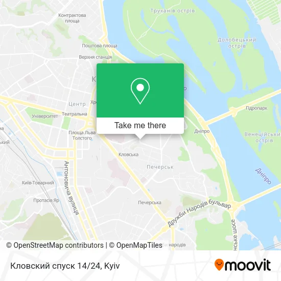 Кловский спуск 14/24 map