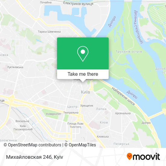 Карта Михайловская 24б