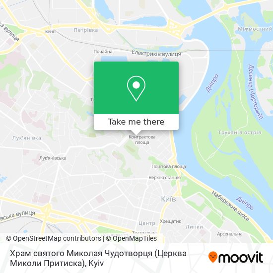 Храм святого Миколая Чудотворця (Церква Миколи Притиска) map