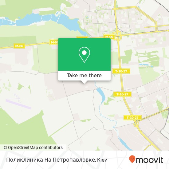 Поликлиника На Петропавловке map