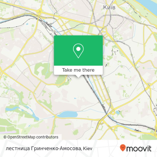 Карта лестница Гринченко-Амосова