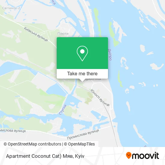 Карта Apartment Coconut Cat) Мяв