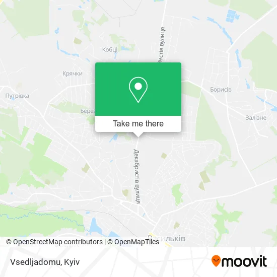 Карта Vsedljadomu