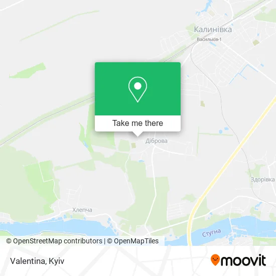 Карта Valentina