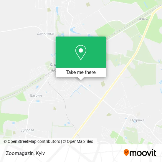 Карта Zoomagazin
