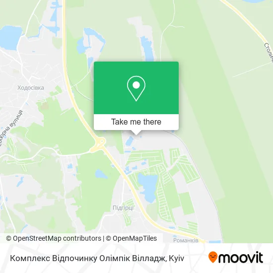 Комплекс Відпочинку Олімпік Вілладж map