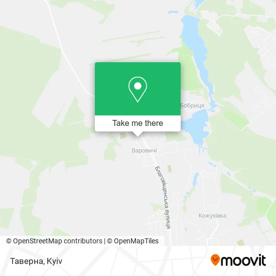 Карта Таверна