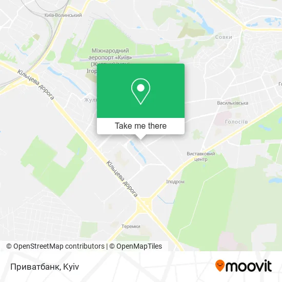 Карта Приватбанк
