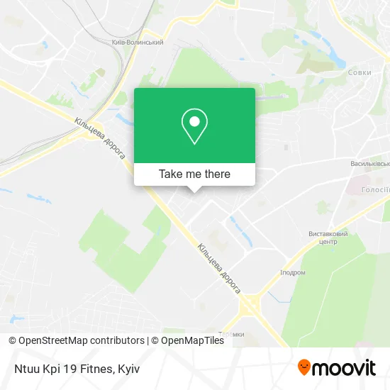 Карта Ntuu Kpi 19 Fitnes