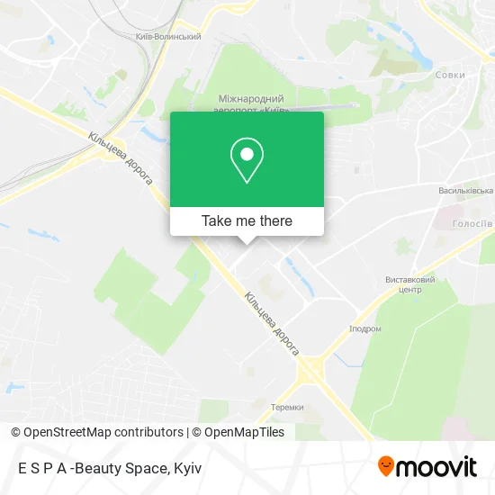 Карта E S P A -Beauty Space