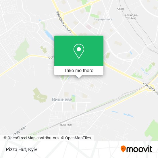 Карта Pizza Hut