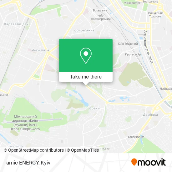 Карта amic ENERGY