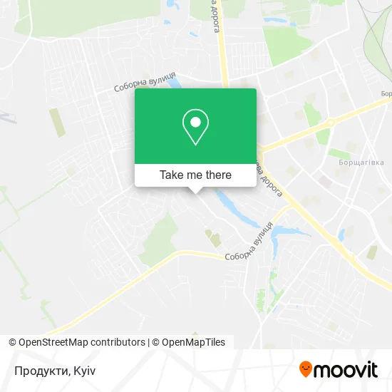 Карта Продукти