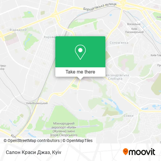 Карта Салон Краси Джаз