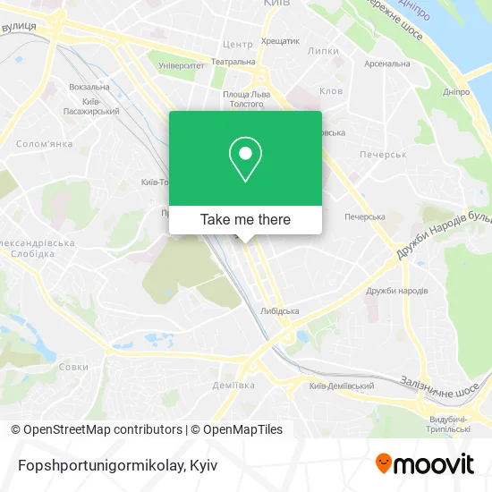 Карта Fopshportunigormikolay