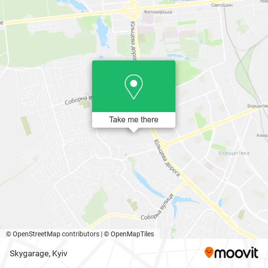 Карта Skygarage