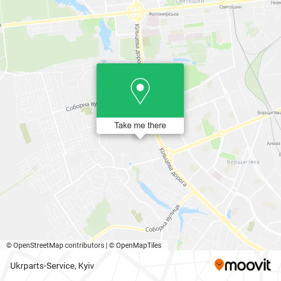 Карта Ukrparts-Service