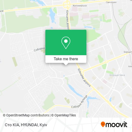 Сто KIA, HYUNDAI map
